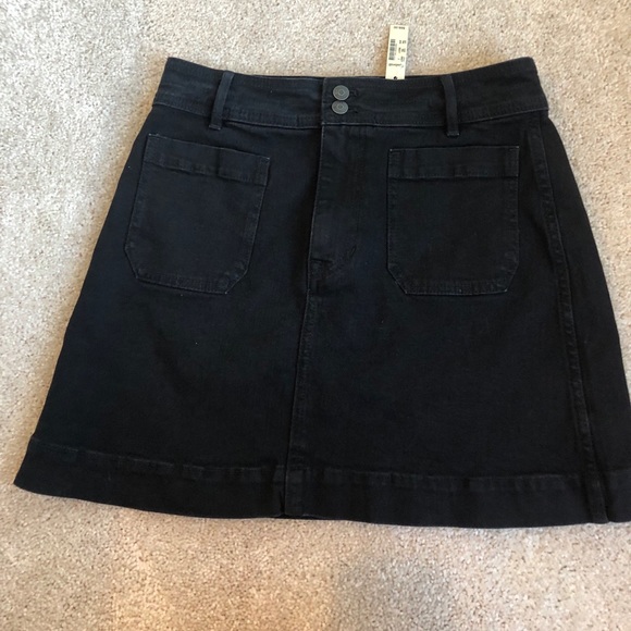 Madewell A-Line Denim Mini Skirt NWT - Picture 2 of 3